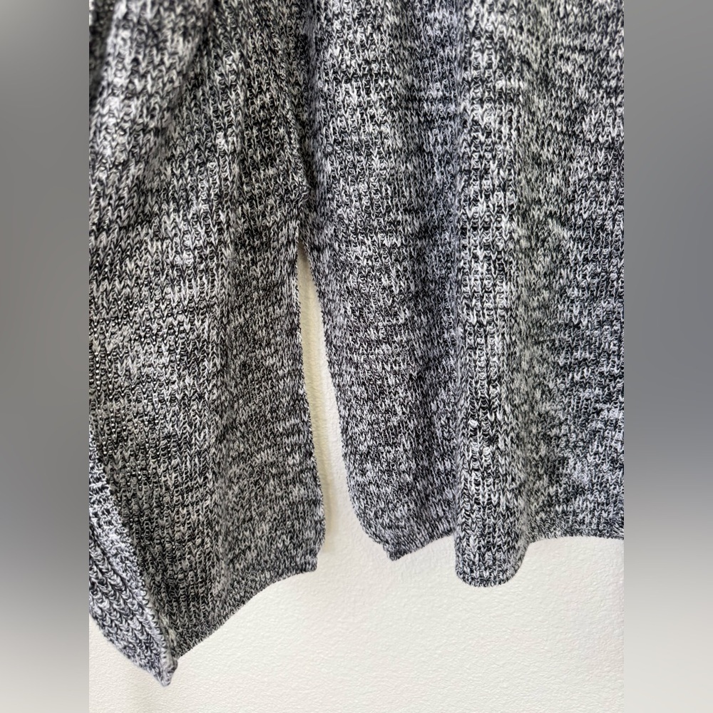 525 America Revolve Designer Gray Knit Open Long Cardigan Women’s Size Medium - Picture 6 of 8